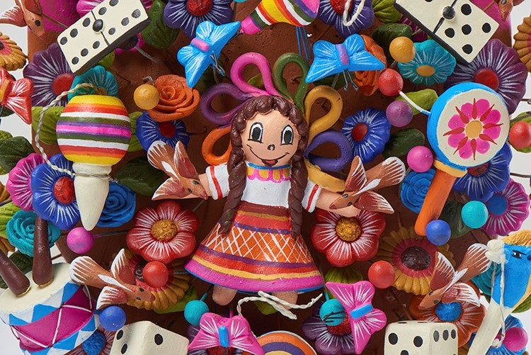 Arbol juguetes mexicanos