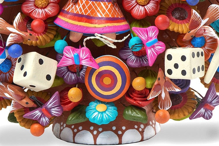 Arbol juguetes mexicanos