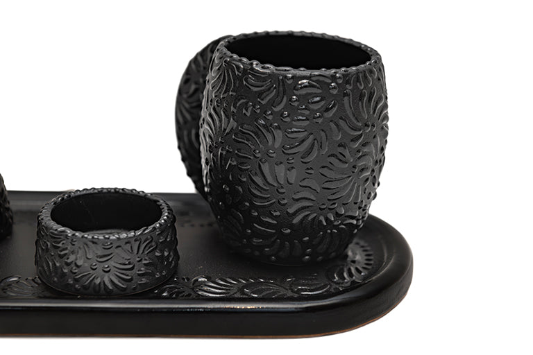SET CASONA (CHAROLA, TAZA Y DOS VASITOS)
