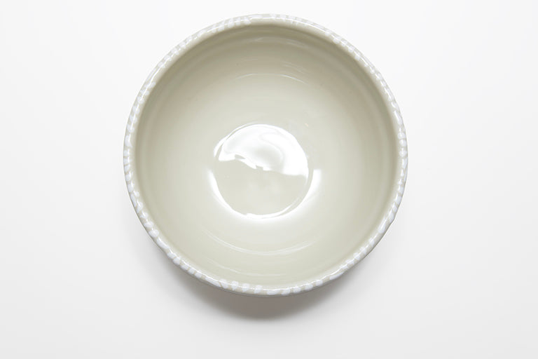 BOWL (16X7) MOD. WHITE COTTON