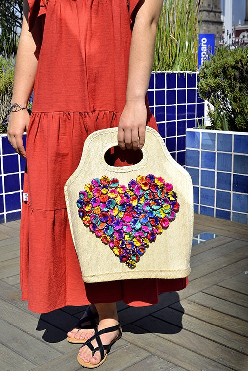 Bolsa pato corazón