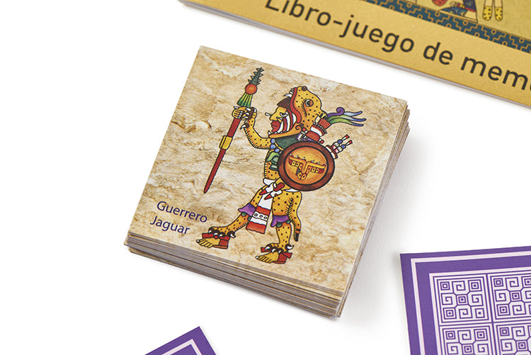 Libro-juego de memoria dioses mixtecos y aztecas