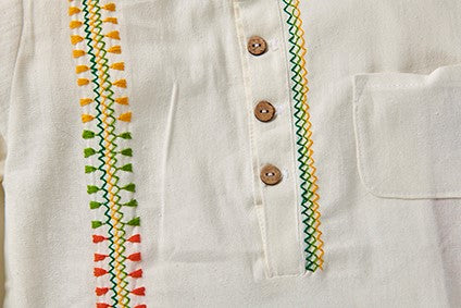 Camisa infantil unisex