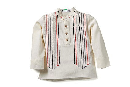 Camisa infantil unisex