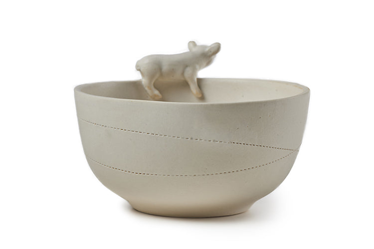 Tazón botana cerdito