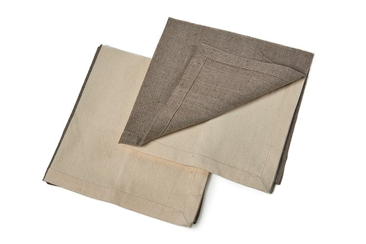 Servilleta a dos tonos