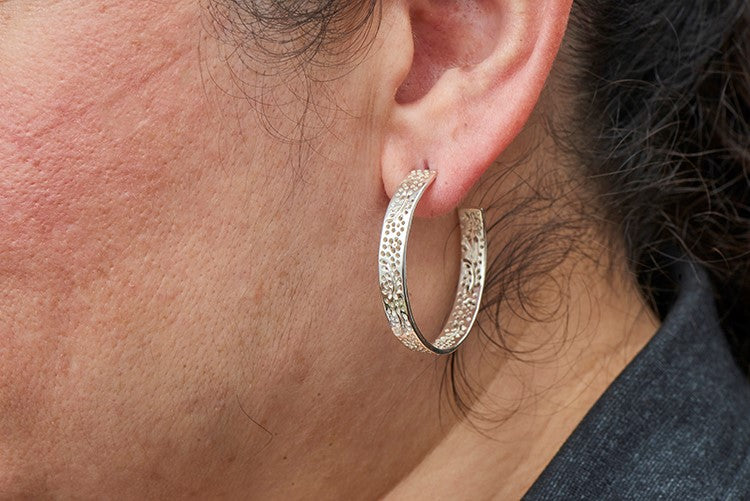 Arracadas papel picado