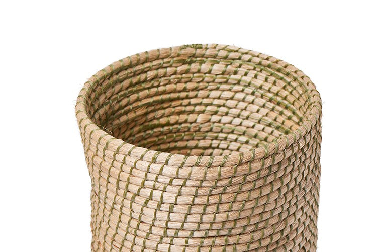 Cesto de henequén sin tapa