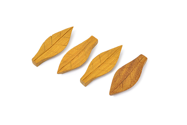 Juego de 4 hojitas y/o pececitos posacubiertos