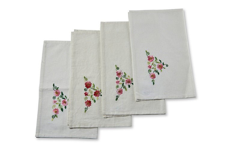 Mantel individual bordado