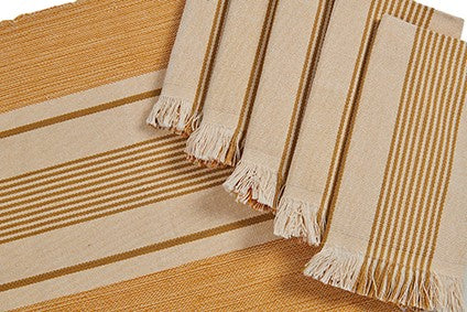 Mantel individual naranja