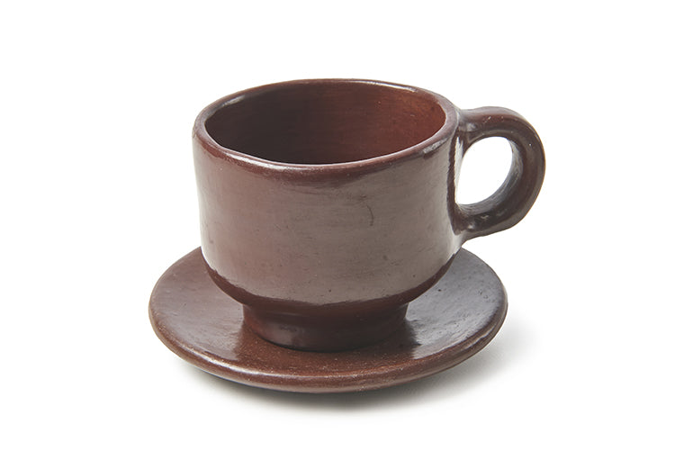 Taza espresso con plato